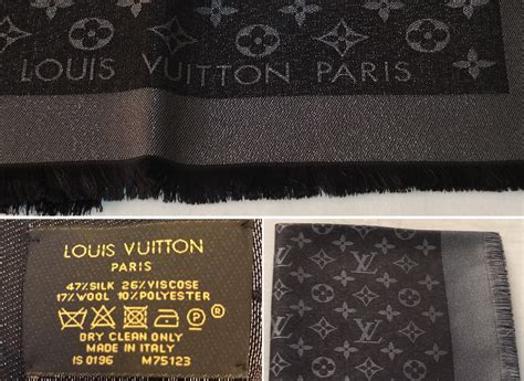 louis vuitton scarf real vs fake|authentic louis vuitton stamps.